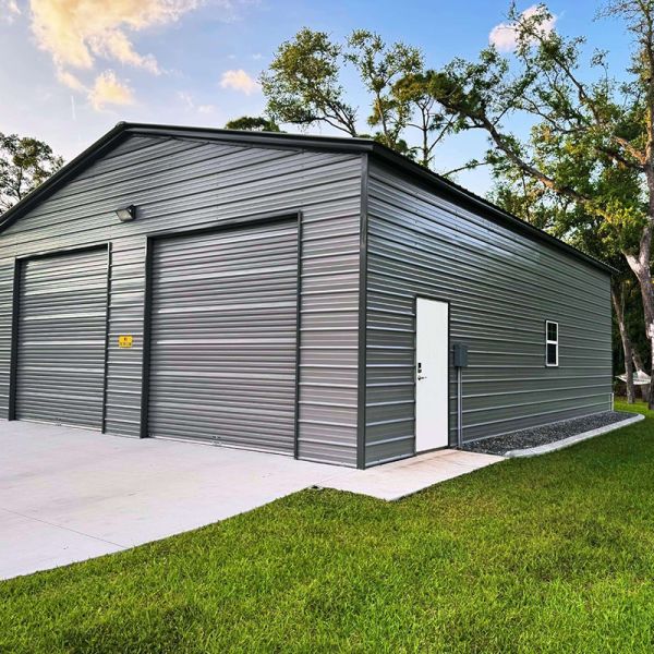 Portable Garage Shelter Metal Garden Shed Prefab Metal Car Garage Buildings Kit