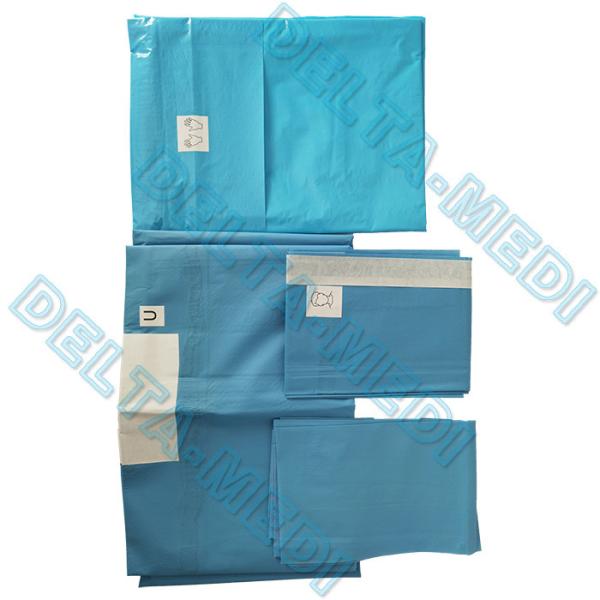 Hip Adhesive Aperture Disposable Sterile Surgical Drape With Pouch