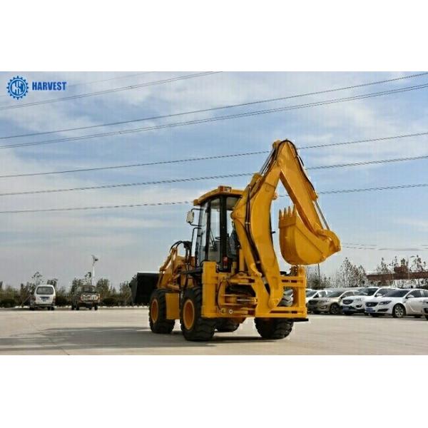 Bucket Digging Depth 52mm MR30-25 Backhoe Loader Machine With H Outrigger