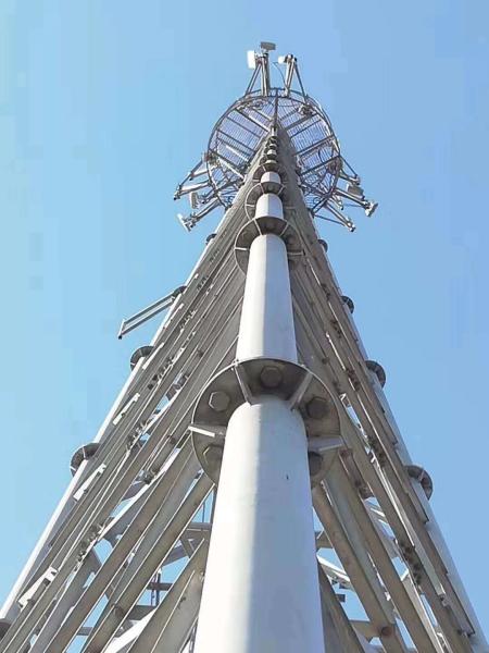 Torre de antena da G/M do aço Q235 autossuficiente para o parque