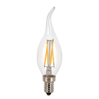 C35 ampoules de filament de la bougie LED Edison 4W/6W 360 degrés pour le lustre