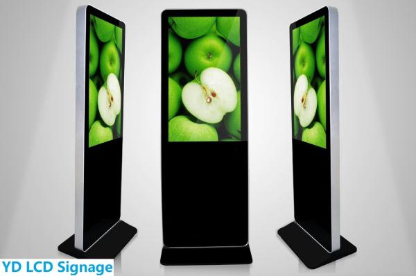 Do quiosque ultra fino do tela táctil do LCD de 43 polegadas operação fácil com o diodo emissor de luz Backlit