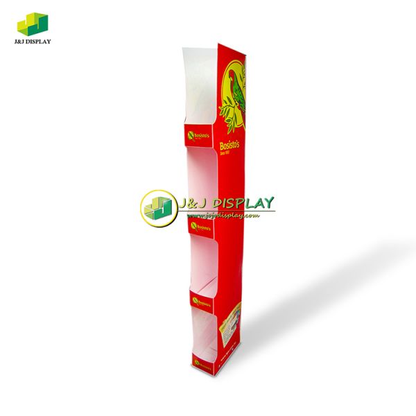 Custom Printed Hang Sell Display Stand For Skin Care Face Cream Packaging