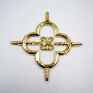 Georgian Bar Fittings Modern Design Style Featuring Golden Decorative Accessorie