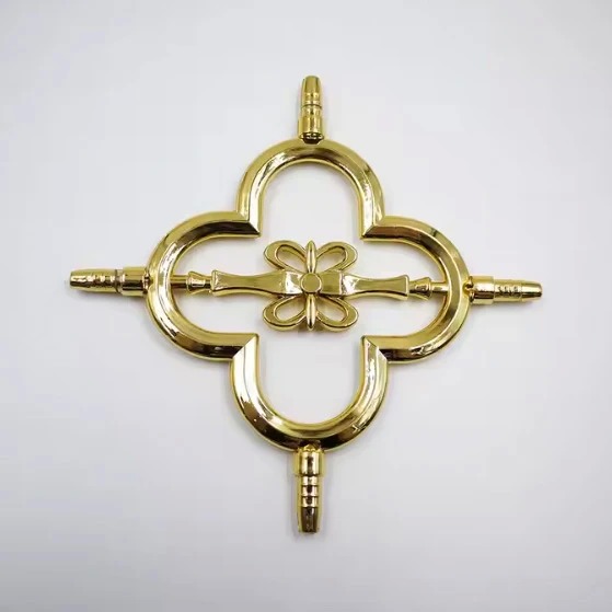 Georgian Bar Flower Decorative Aluminum UV Resistant Window Door Hardware Accessory