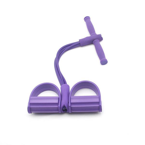 Faixas da resistência de Pilates do equipamento da ioga das faixas da resistência do tubo da goma 4 da aptidão