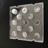 lentille menée de 50x50mm SMD 3030, 12 dans 1 lentille menée de PC pour la lumière élevée de baie