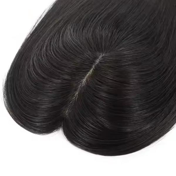 Silk Base Wig Topper Human Hair Wig 100% Unprocessed Virgin Cuticle Aligned Human Hair