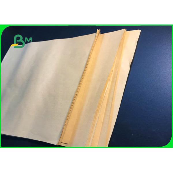 100% безопасный естественный бамбуковый Kraft бумажное 40gsm 50gsm для пакетов еды