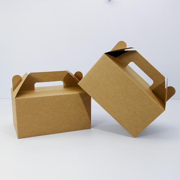 Caja plegable de papel kraft impreso a medida para frutas y verduras