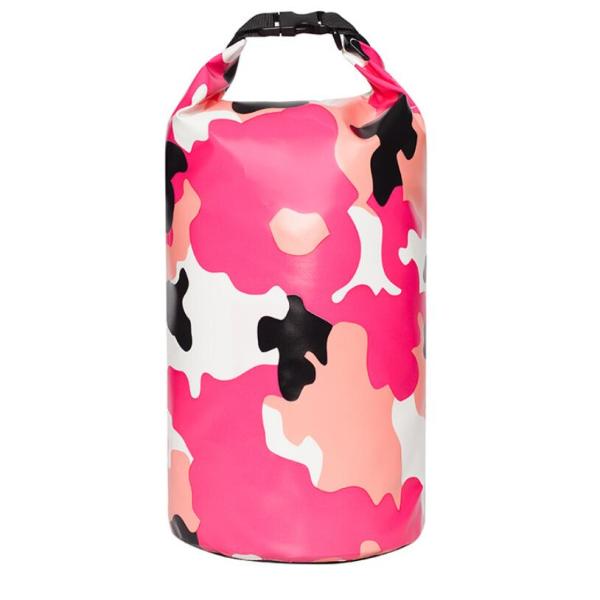 15 Liter Waterproof Beach Bags , Military Waterproof Bag For Running Camping