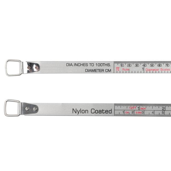 12ft 3.6m Outside Diameter Tape Measure Imperial Metric For Cylindrical Objects