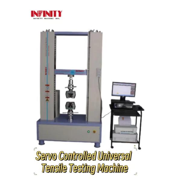 Servo Controlled Universal Tensile Testing Machine 650mm Stroke For Spanish And Portuguese Wholesalers
