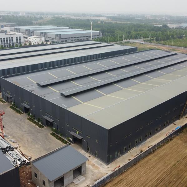 Q355B Oficinas de aço pré-fabricadas com isolamento de lã de rocha