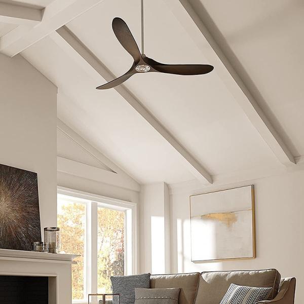 60 pouces Tuya Smart Ceiling Fan Light Alexa / Google Home Compatible APP contrôlée par le ventilateur de plafond