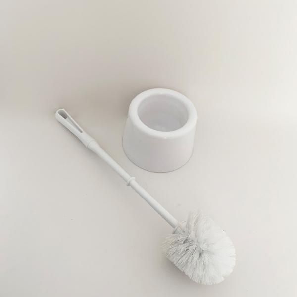 PP Bowl 13x40.5cm Toilet Cleaner Brush Bathroom Toilet Cleaning Brush