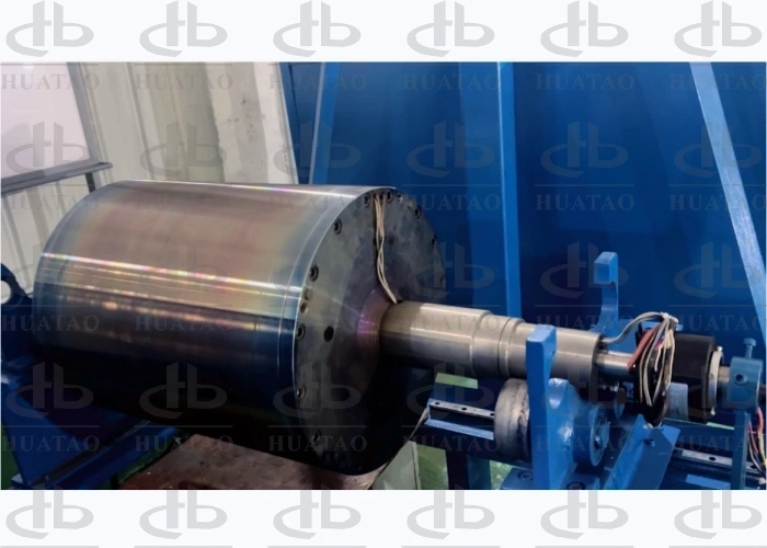 Strict Surface Temp Control Induction Heating Roller For High Temp Composite And Laser Anti Fake