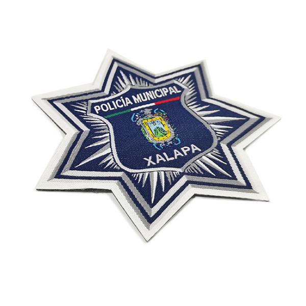 Hats And Bags Iron On Woven Patch Clarity Custom Made Logo Patches