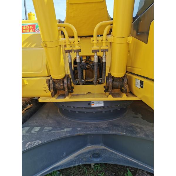 Низкие рабочие часы Использованный экскаватор Komatsu PC220 с оригинальным гидравлическим клапаном