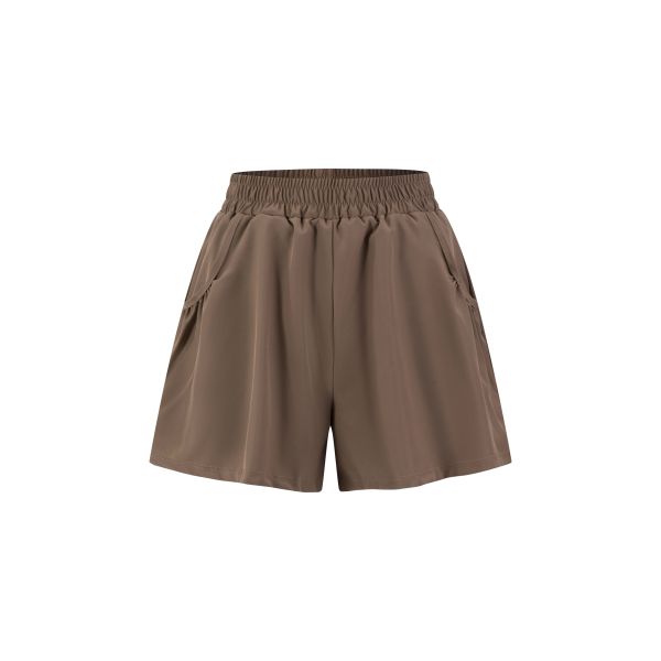 Women's Elastic Waist Loose Fit Quick Dry Athletic Shorts for Activewear