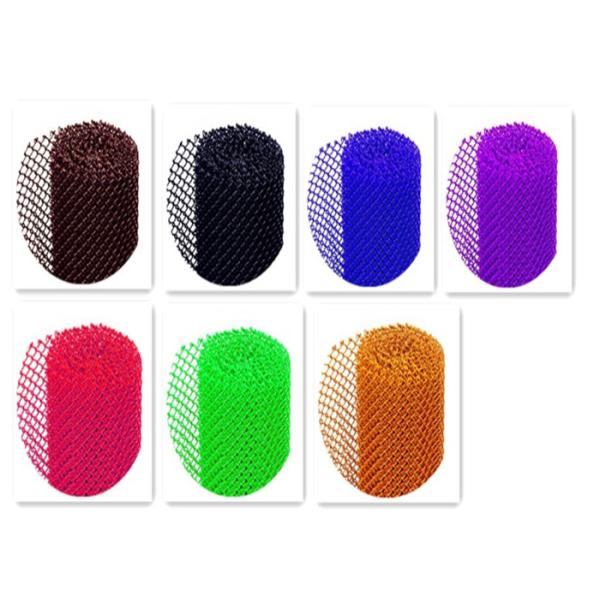 1.5 мм Диаметр проволоки 6 мм отверстие Алюминиевый тканый цепь декоративные сетки занавес