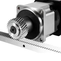 Double Shaft Inline Planetary Reducer Low Backlash Planetary Gearing For Robotics