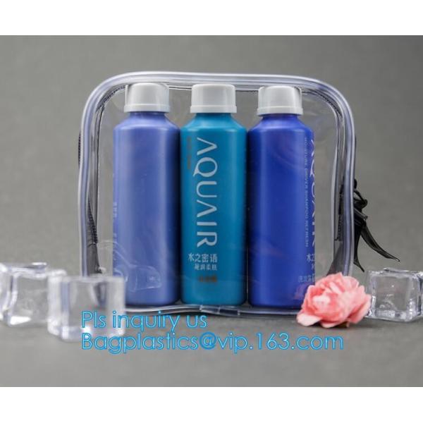 Good Design Fashion Zippered PVC Makeup Bag, holographic makeup bag pvc cosmetic bag, portable funny travel makeup pouch