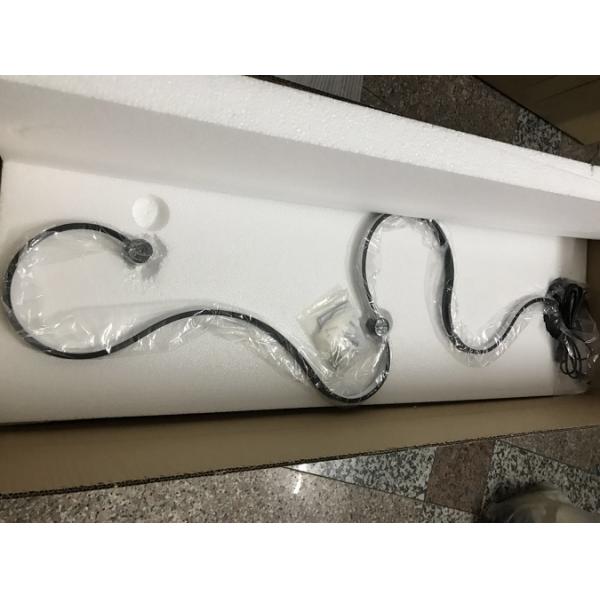 Абажур 110v 240v геля кремнезема PMMA привел свет стены волны современный