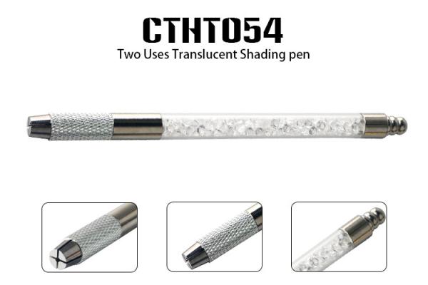 Rhinestone Decorated Manual Tattoo Pen Tattoo Eyebrow Pen