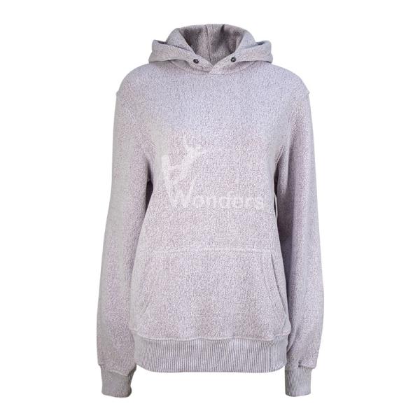Women’S Melange Classics Pullover Hoody Dyed 280g