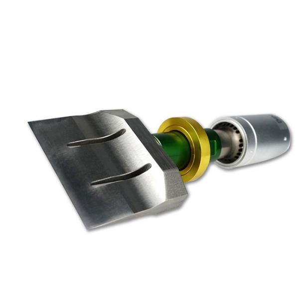 Fast Accurate Ultrasonic Cutting Of Thermoplastic Resin Board With 800w Rubber Cutter