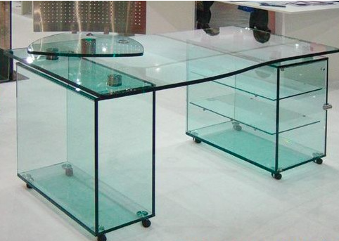 Horizontal Flat Tempered Safety Glass Furniture Decorative Glass Panels