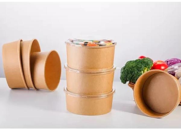 kids DIY ice cream cup cake cup beverage disposable paper cup 6 oz 8oz 12oz paper cups kraft paper bowl