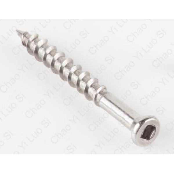 SS 304 Stainless Steel Screws Square Drive Countersunk Head Marine Grade