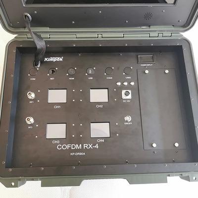 4 Channel COFDM HD Video Transmitter with 17 Monitor 1080P