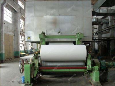 A madeira reduz a polpa a máquina de papel de alta velocidade de 1880mm 80gsm 40T/D