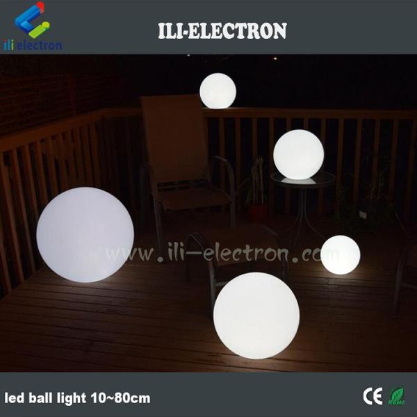 RGB Waterproof LED Ball Light Outdoor /aniversary decorative sphere lamps