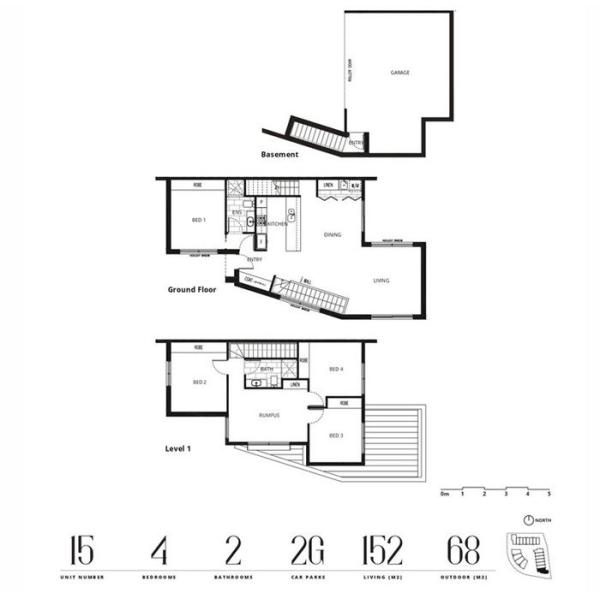 Small Affordable Townhouses Light Steel Framed Prefab Homes For Sale