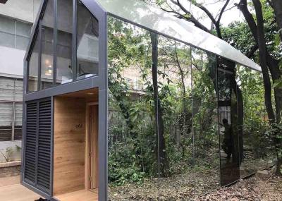 Rápido instale casas do sótão da casa pré-fabricada fazem isolamento sonoro a roulotte de alumínio da aviação instantânea
