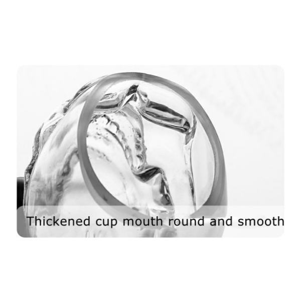 Whisky Brandy Vodka Brewed Wine Spirits Cup Skull Glass Bottle Special Shaped 50-700ml