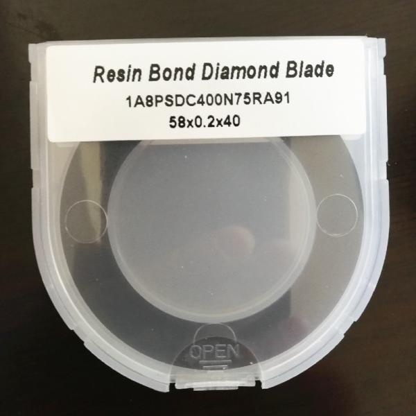 Semiconductor Diamond Saw Blades , 0.2mm Wafer Dicing Blade