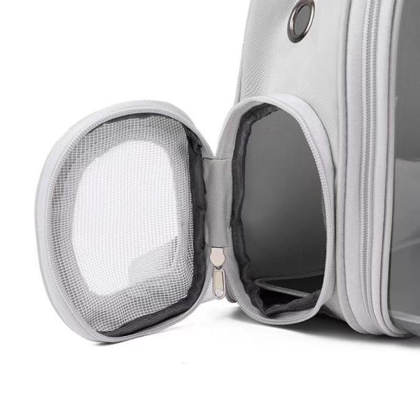 Portable Space Capsule Pet Carrier Back Pack Breathable Clear Bubble Cat Backpack