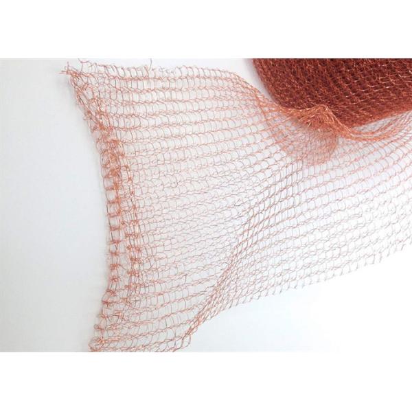 malha feita malha de cobre dos filtros líquidos do gás da largura de 30mm