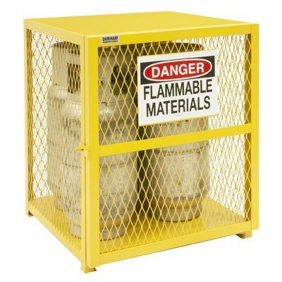 Holds 4 X 9kg Bottles Gas Bottle Cage Industrial Gas Cylinder Cage