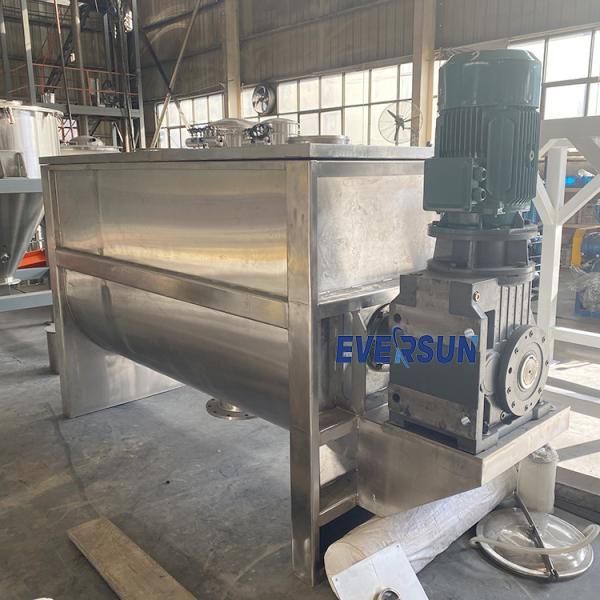 Máquina de mistura pesada de aço inoxidável, misturadora de fitas para pó farmacêutico