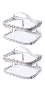 Toiletry Cosmetic Organizer, Waterproof, Large Capacity, moving Tote Bag, underbed Storage Zipper carry Bag