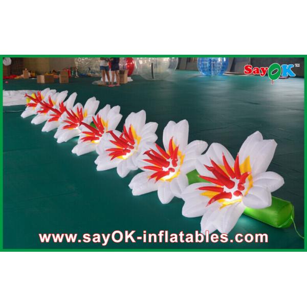 Довольно раздувное украшение освещения/раздувная цепь водить цветка для свадебного банкета