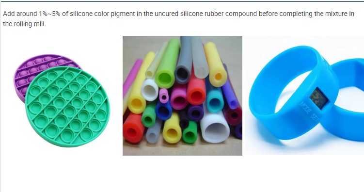 Kanglibang Color Masterbatch for Solid Silicone Rubber Processing