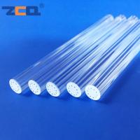 Ten Holes Quartz Capillary Tube Circular Shape With ID 0.8mm