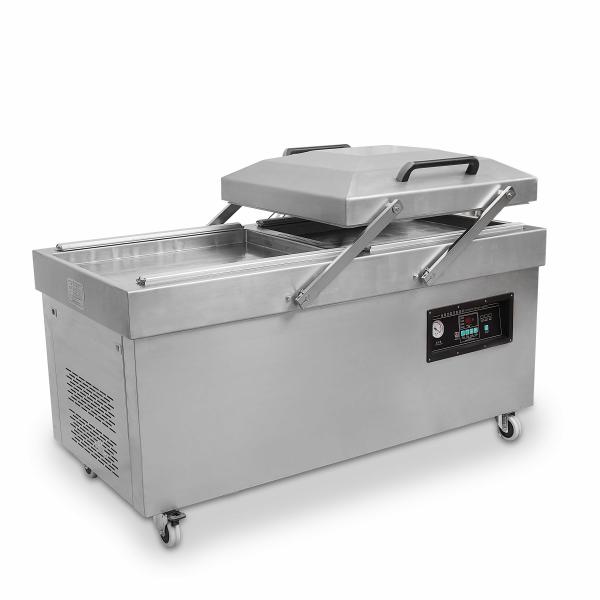 Plastic Packaging Double Chamber Vacuum Bag Sealer for Dry Food Vegetable Fish Fruits